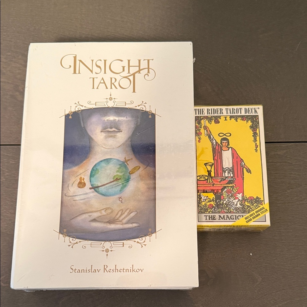 Insight Tarot and Rider Tarot Deck Set